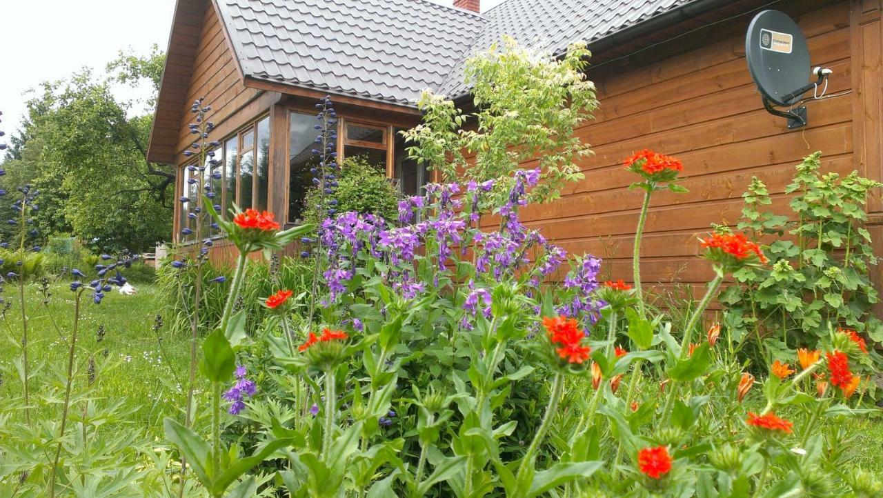 Ferienwohnung W Starym Sadzie Białowieża Exterior foto